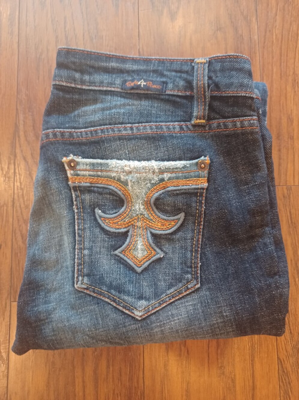 💙🔥🩵PEOPLE 4 FOR PEACE BOOTCUT JEANS 30/32